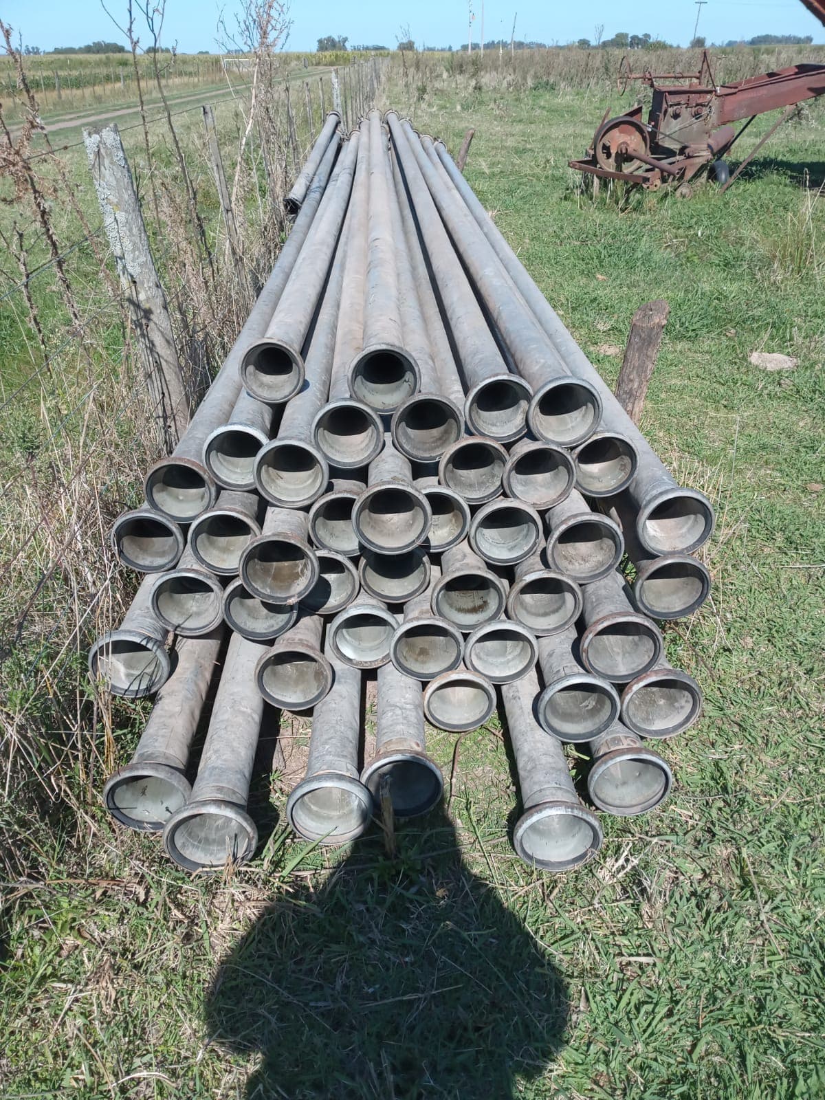 Caños de riego ALUMINIO madre y regadores